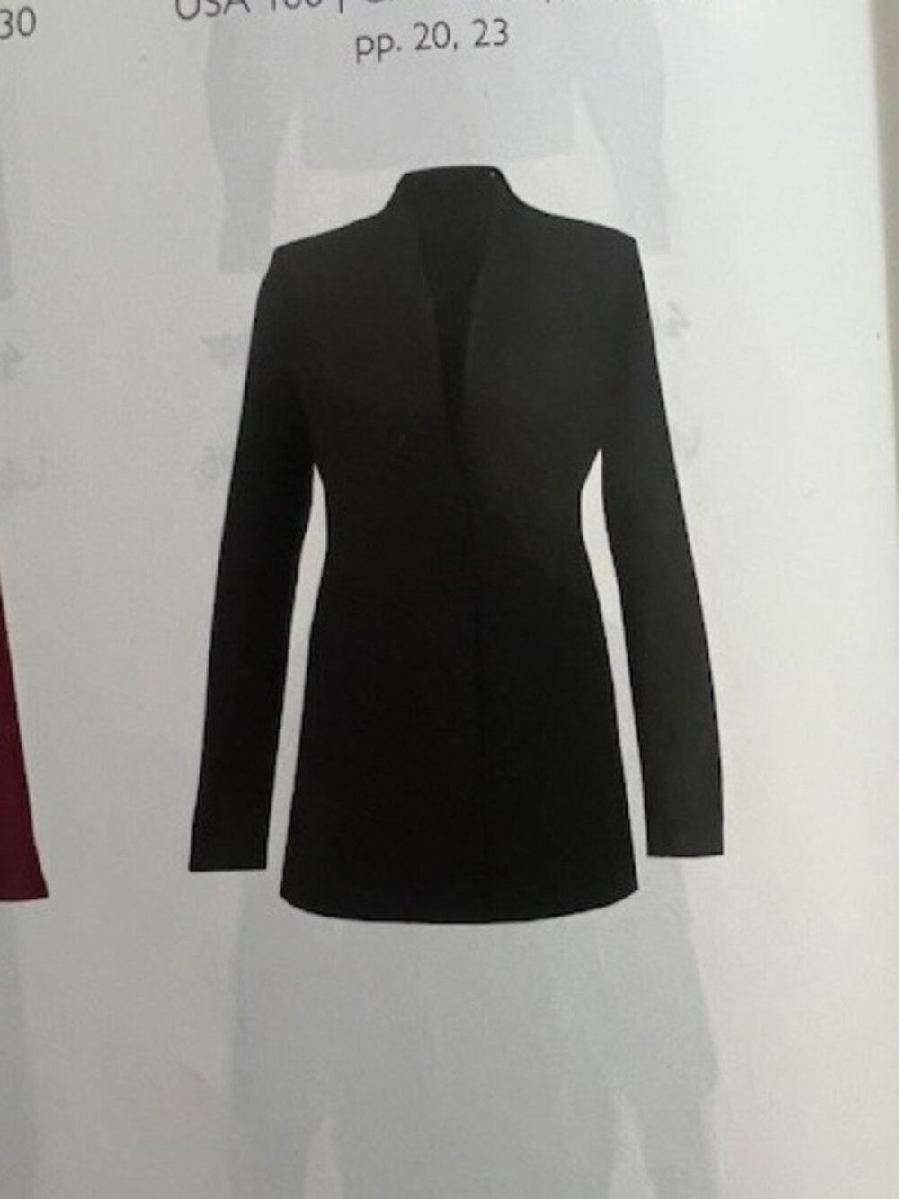 Cabi Size 8 Black Dinner Jacket
